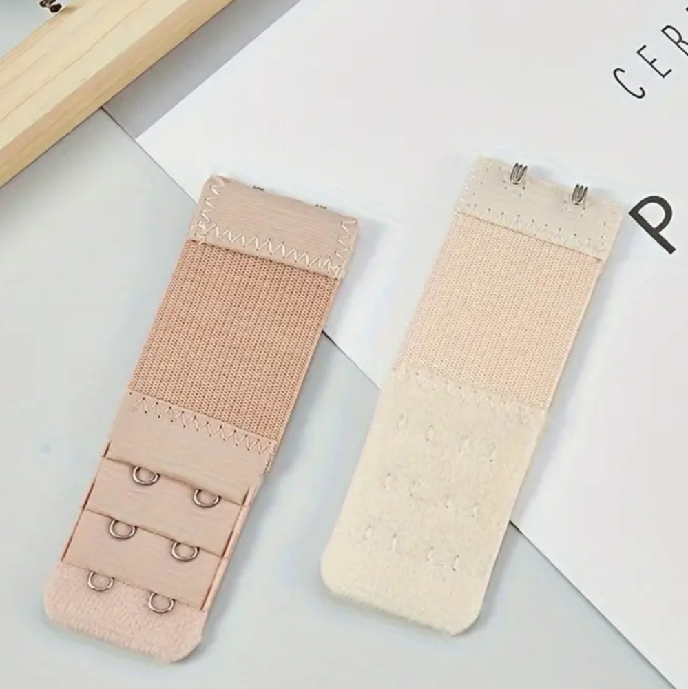 12pcs 2-Hook Bra Strap Extenders Comfortable Strong Durable - Picture 2 of 5